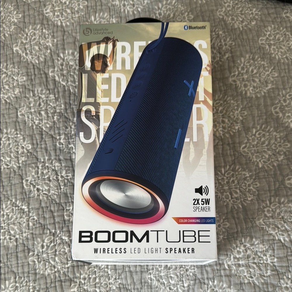 BoomTube Wireless Led Light Speaker